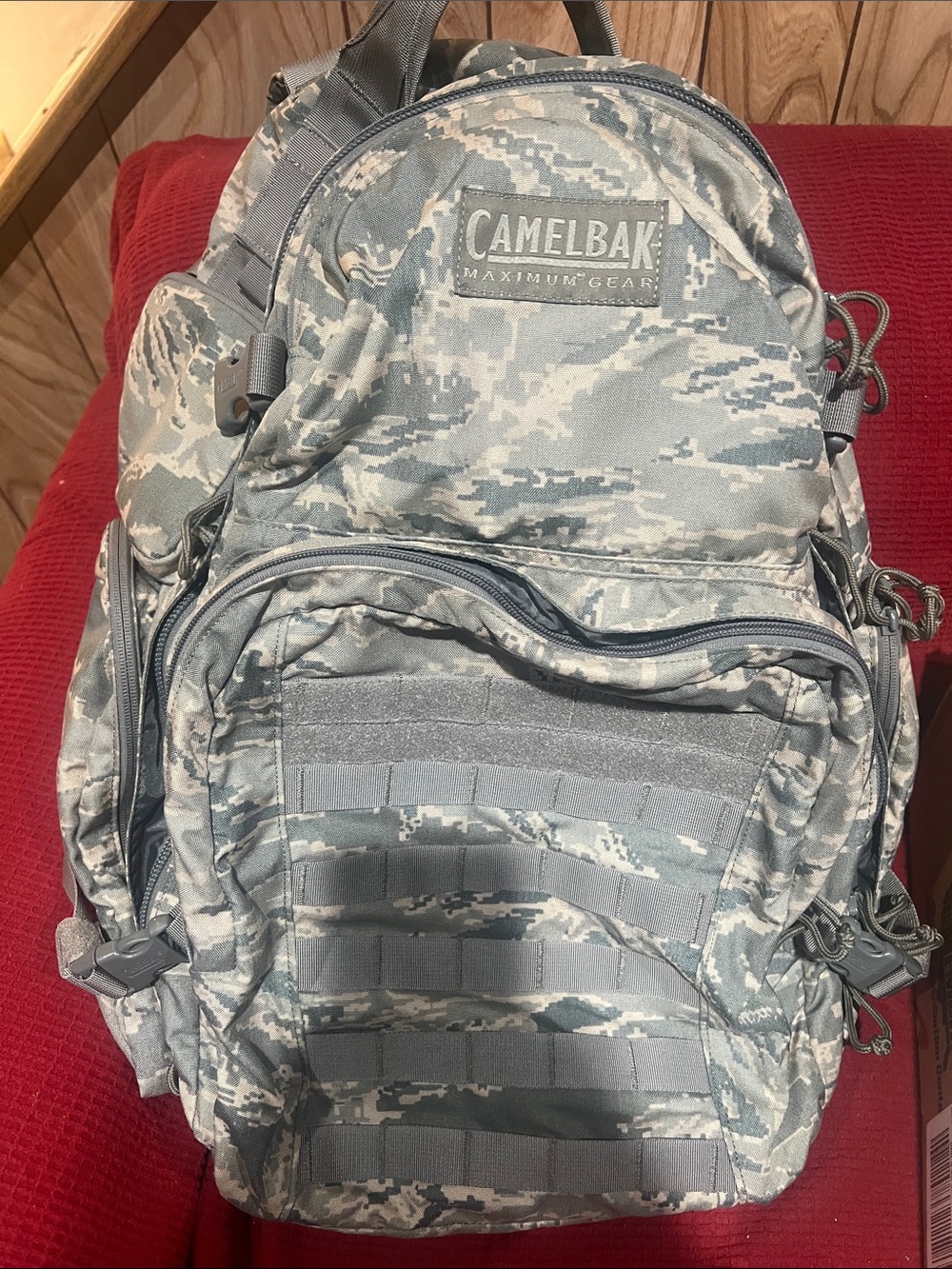 CamelBak Digital Camo Tactical Backpack - Gray